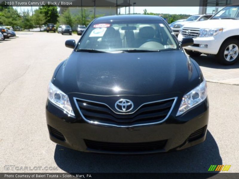 Black / Bisque 2010 Toyota Camry LE