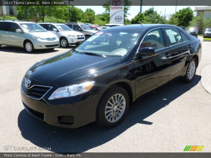 Black / Bisque 2010 Toyota Camry LE