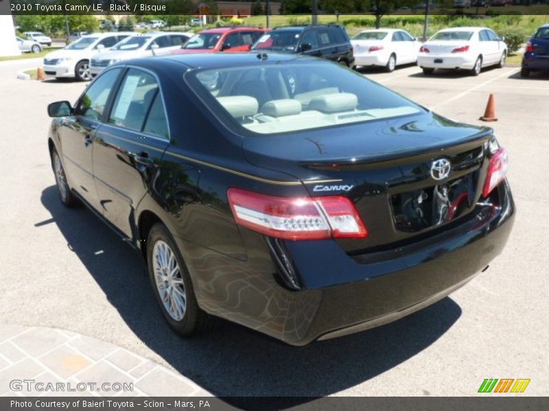 Black / Bisque 2010 Toyota Camry LE