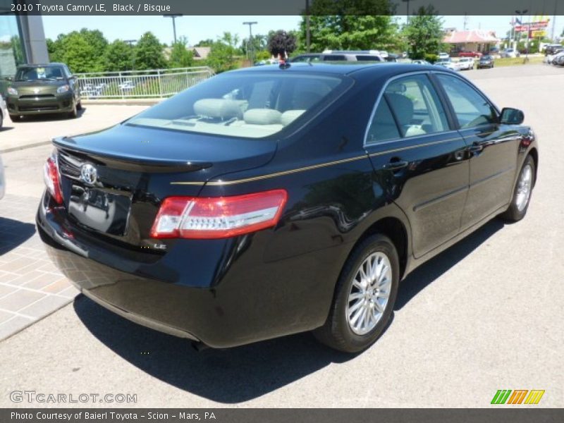Black / Bisque 2010 Toyota Camry LE