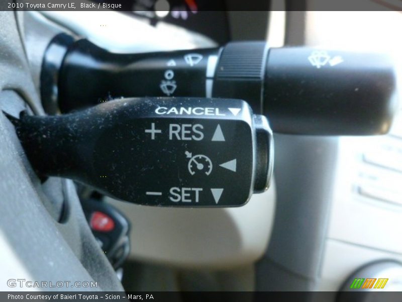 Black / Bisque 2010 Toyota Camry LE