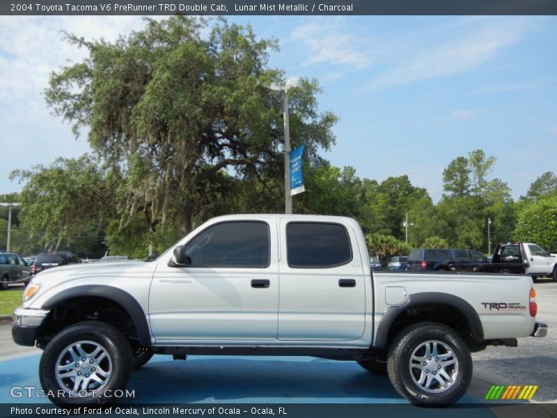Lunar Mist Metallic / Charcoal 2004 Toyota Tacoma V6 PreRunner TRD Double Cab