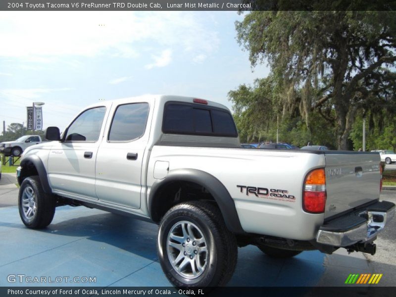 Lunar Mist Metallic / Charcoal 2004 Toyota Tacoma V6 PreRunner TRD Double Cab