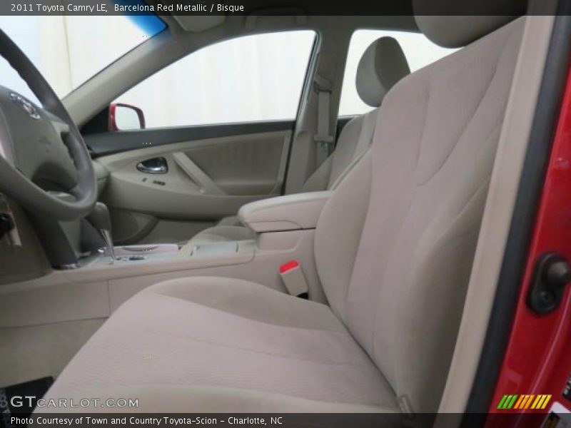 Barcelona Red Metallic / Bisque 2011 Toyota Camry LE