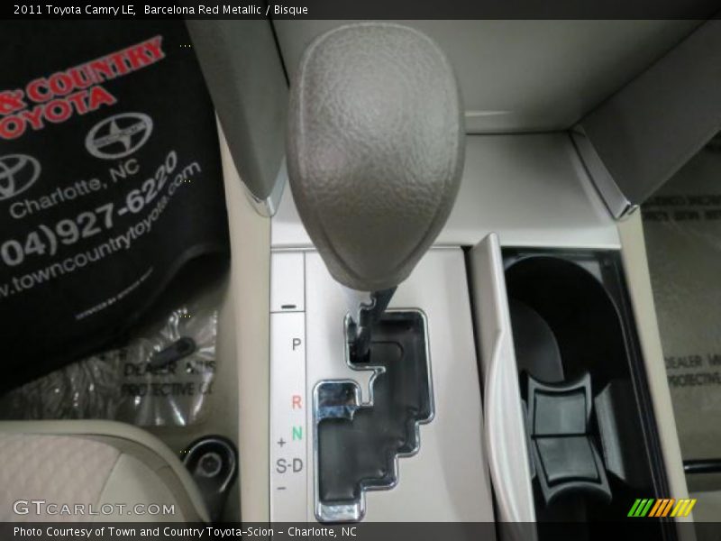 Barcelona Red Metallic / Bisque 2011 Toyota Camry LE