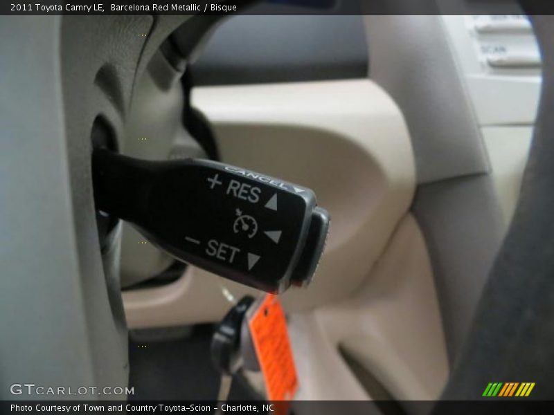 Barcelona Red Metallic / Bisque 2011 Toyota Camry LE