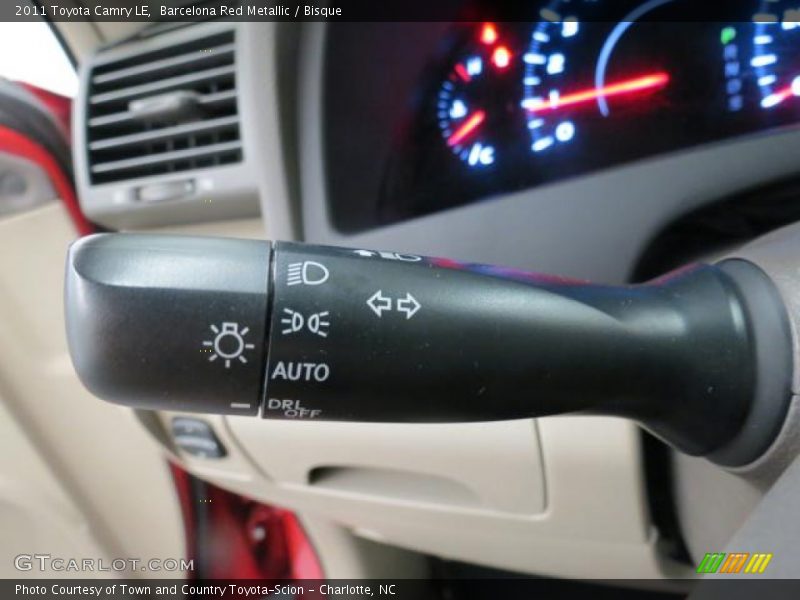 Barcelona Red Metallic / Bisque 2011 Toyota Camry LE