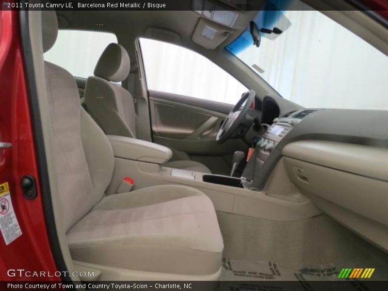 Barcelona Red Metallic / Bisque 2011 Toyota Camry LE