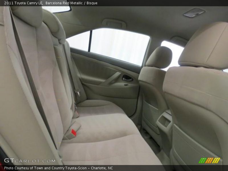 Barcelona Red Metallic / Bisque 2011 Toyota Camry LE
