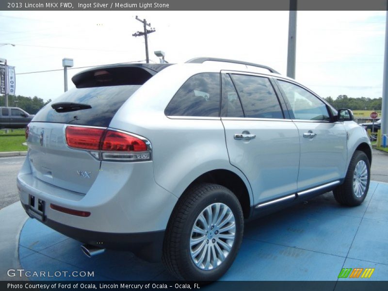 Ingot Silver / Medium Light Stone 2013 Lincoln MKX FWD