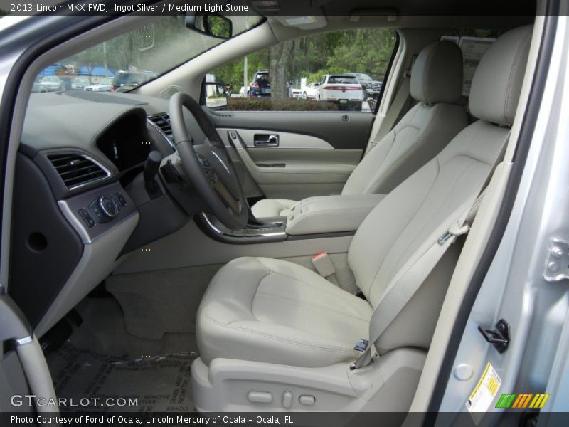  2013 MKX FWD Medium Light Stone Interior