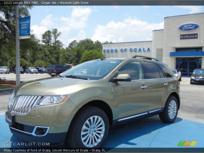 Ginger Ale / Medium Light Stone 2013 Lincoln MKX FWD