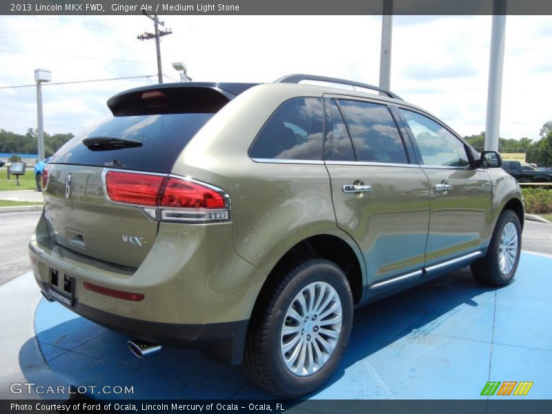 Ginger Ale / Medium Light Stone 2013 Lincoln MKX FWD