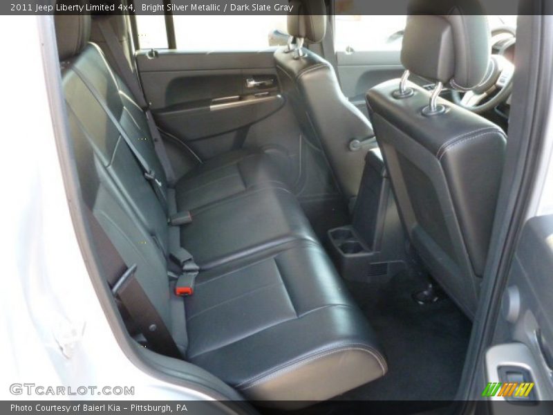 Bright Silver Metallic / Dark Slate Gray 2011 Jeep Liberty Limited 4x4