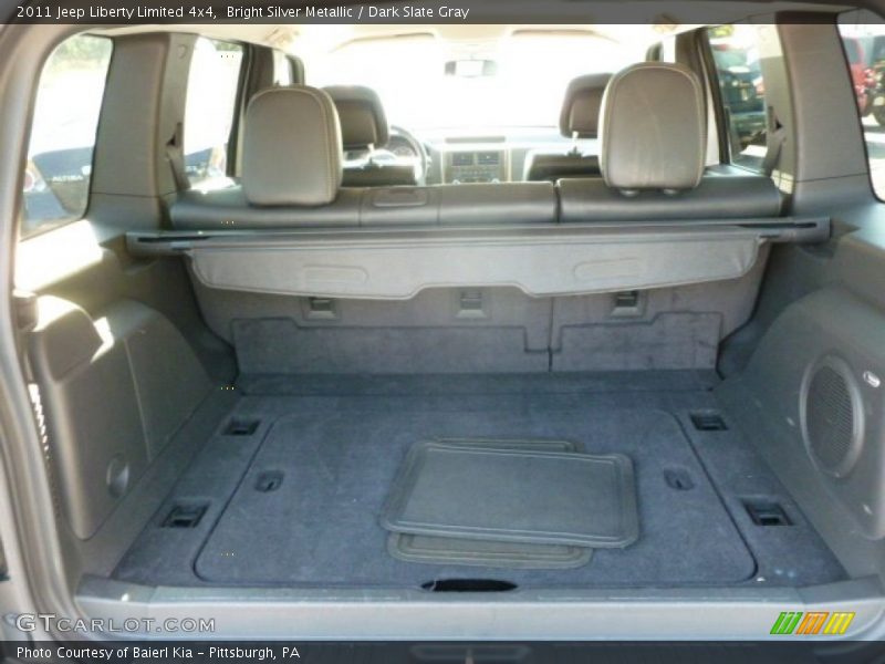 Bright Silver Metallic / Dark Slate Gray 2011 Jeep Liberty Limited 4x4