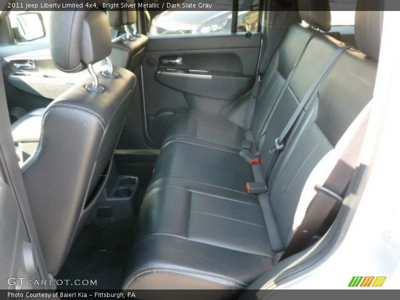 Bright Silver Metallic / Dark Slate Gray 2011 Jeep Liberty Limited 4x4