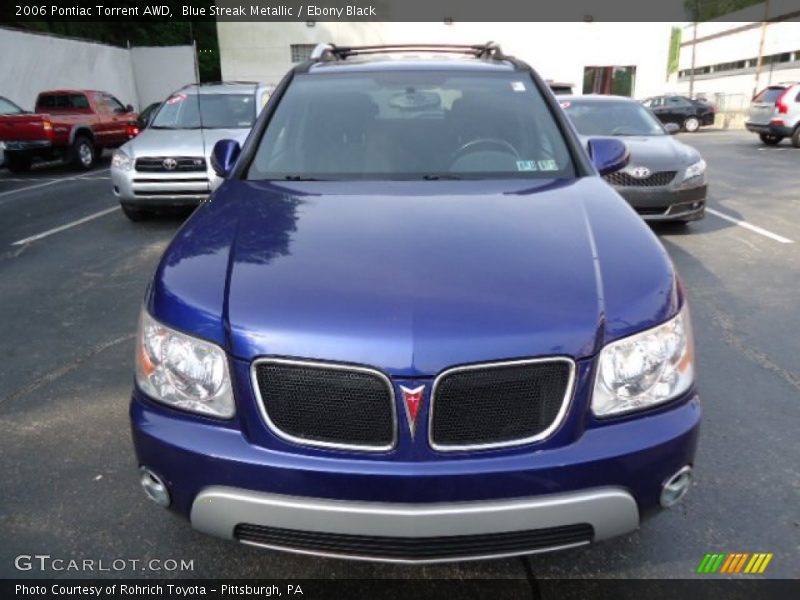 Blue Streak Metallic / Ebony Black 2006 Pontiac Torrent AWD