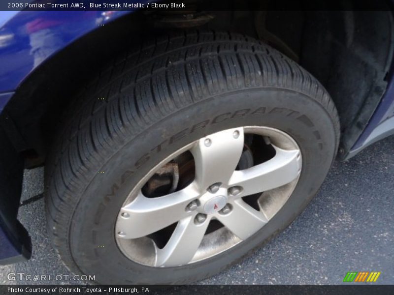 Blue Streak Metallic / Ebony Black 2006 Pontiac Torrent AWD