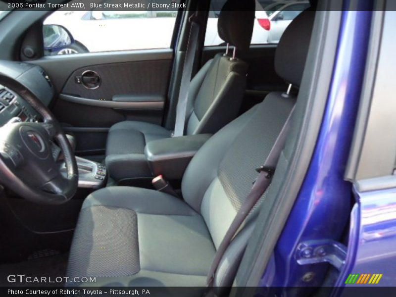 Blue Streak Metallic / Ebony Black 2006 Pontiac Torrent AWD