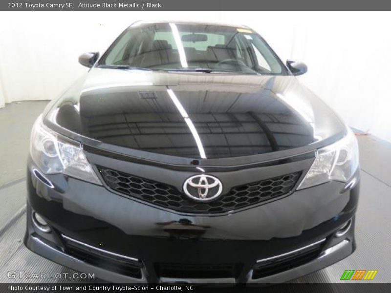 Attitude Black Metallic / Black 2012 Toyota Camry SE