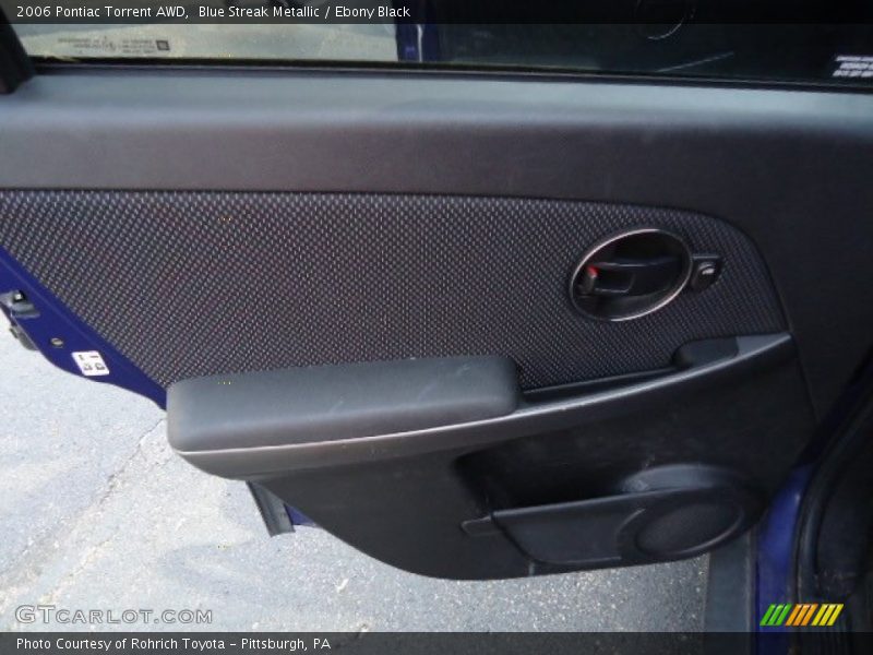 Blue Streak Metallic / Ebony Black 2006 Pontiac Torrent AWD