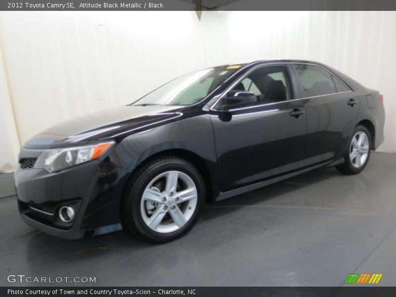 Attitude Black Metallic / Black 2012 Toyota Camry SE