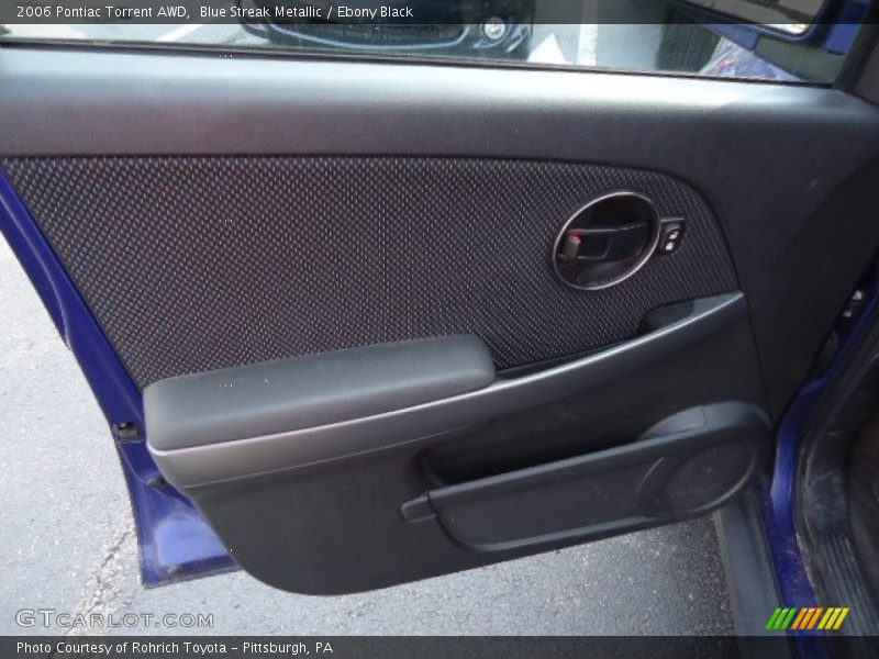 Blue Streak Metallic / Ebony Black 2006 Pontiac Torrent AWD