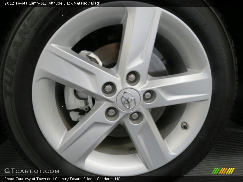 Attitude Black Metallic / Black 2012 Toyota Camry SE