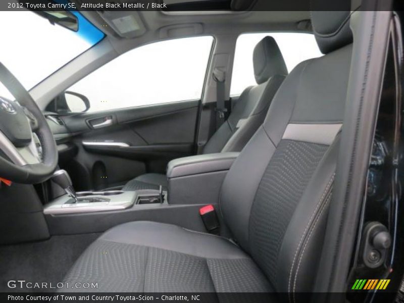 Attitude Black Metallic / Black 2012 Toyota Camry SE