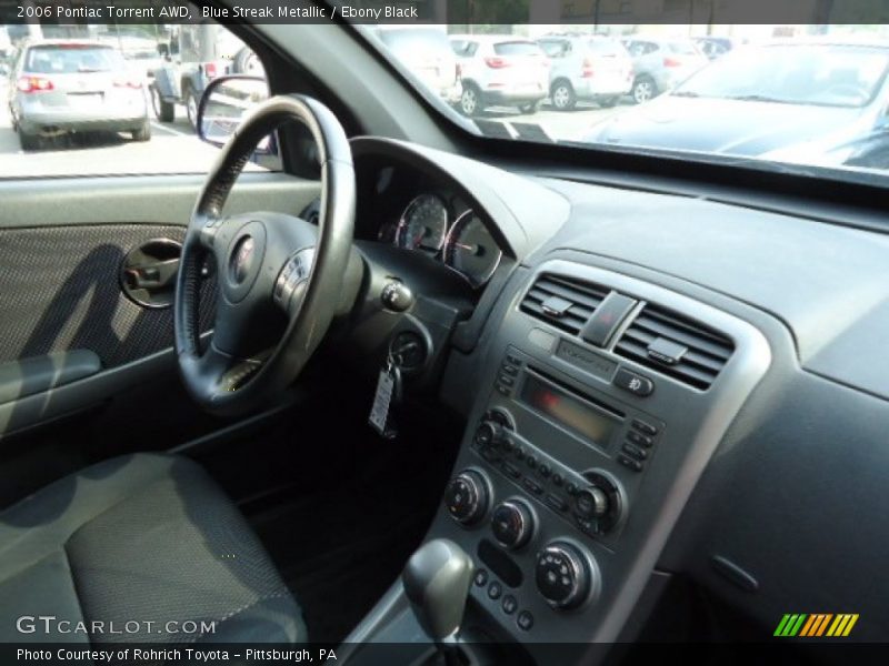 Blue Streak Metallic / Ebony Black 2006 Pontiac Torrent AWD