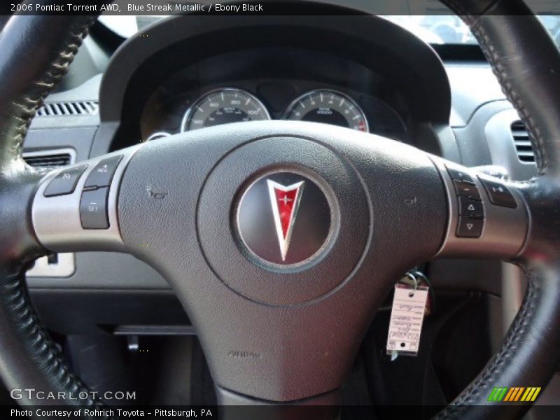 Blue Streak Metallic / Ebony Black 2006 Pontiac Torrent AWD