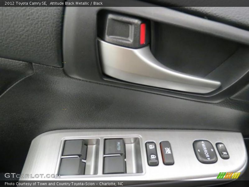 Attitude Black Metallic / Black 2012 Toyota Camry SE