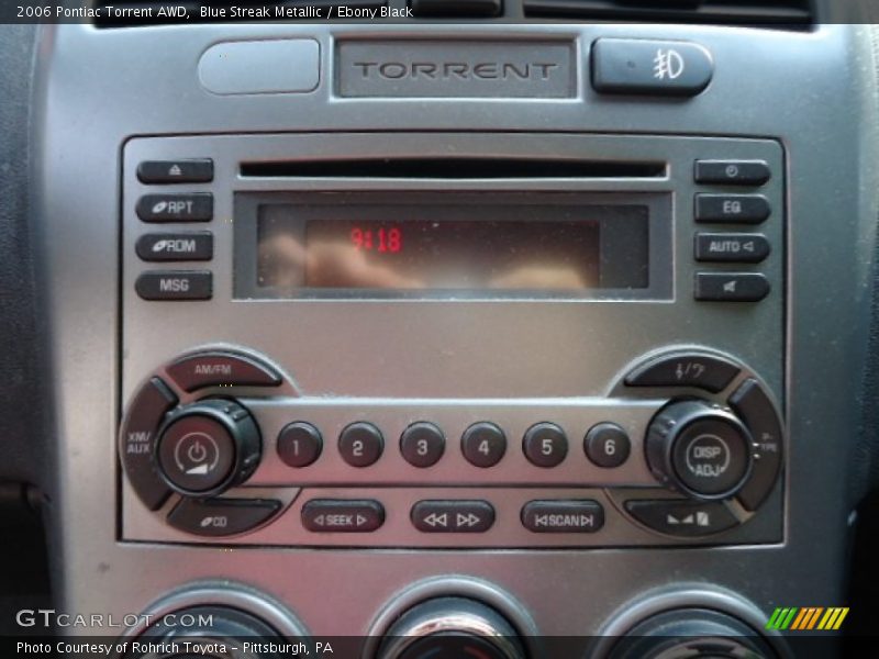 Blue Streak Metallic / Ebony Black 2006 Pontiac Torrent AWD