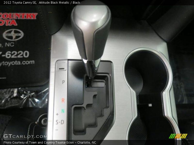 Attitude Black Metallic / Black 2012 Toyota Camry SE