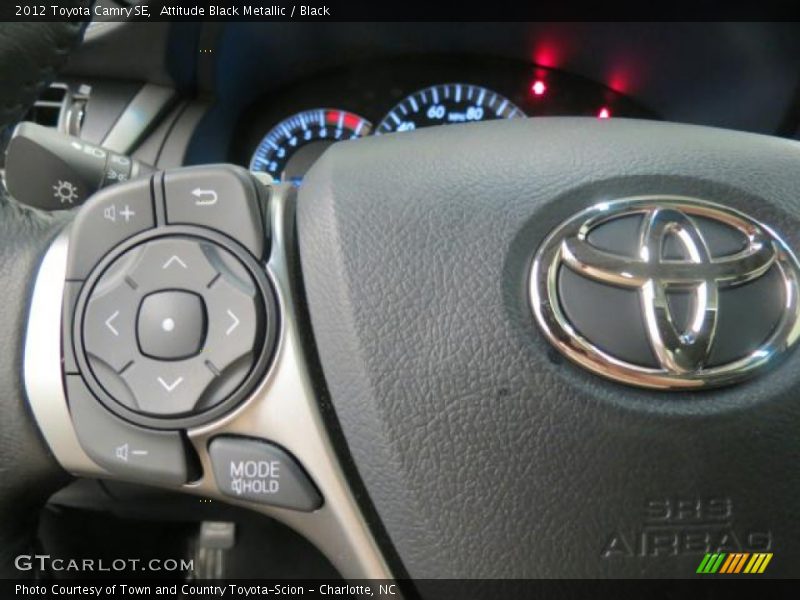 Attitude Black Metallic / Black 2012 Toyota Camry SE