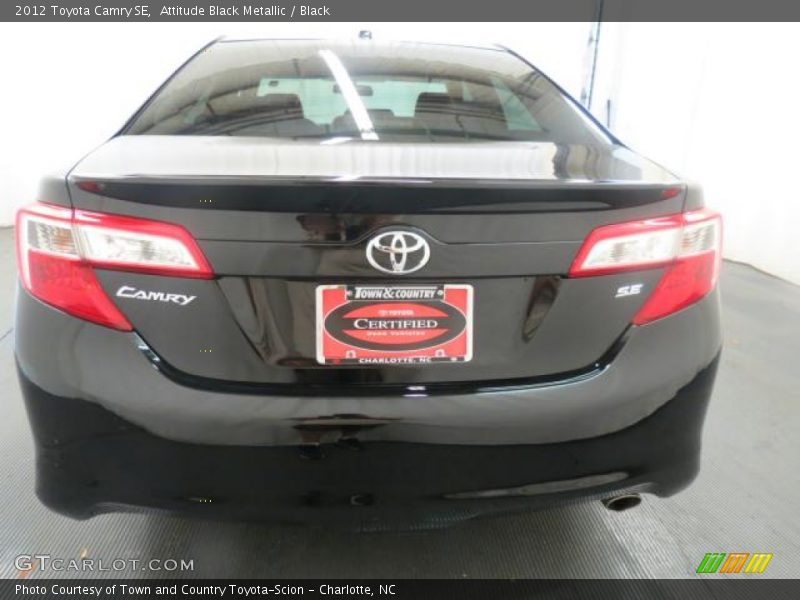 Attitude Black Metallic / Black 2012 Toyota Camry SE