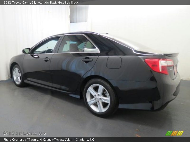 Attitude Black Metallic / Black 2012 Toyota Camry SE