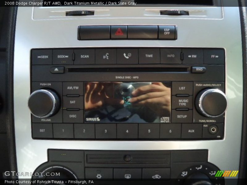 Audio System of 2008 Charger R/T AWD
