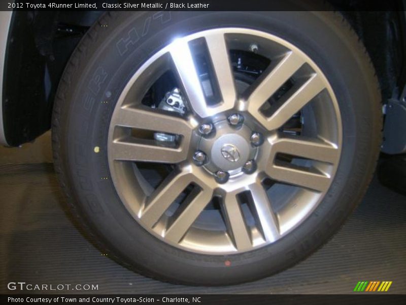 Classic Silver Metallic / Black Leather 2012 Toyota 4Runner Limited
