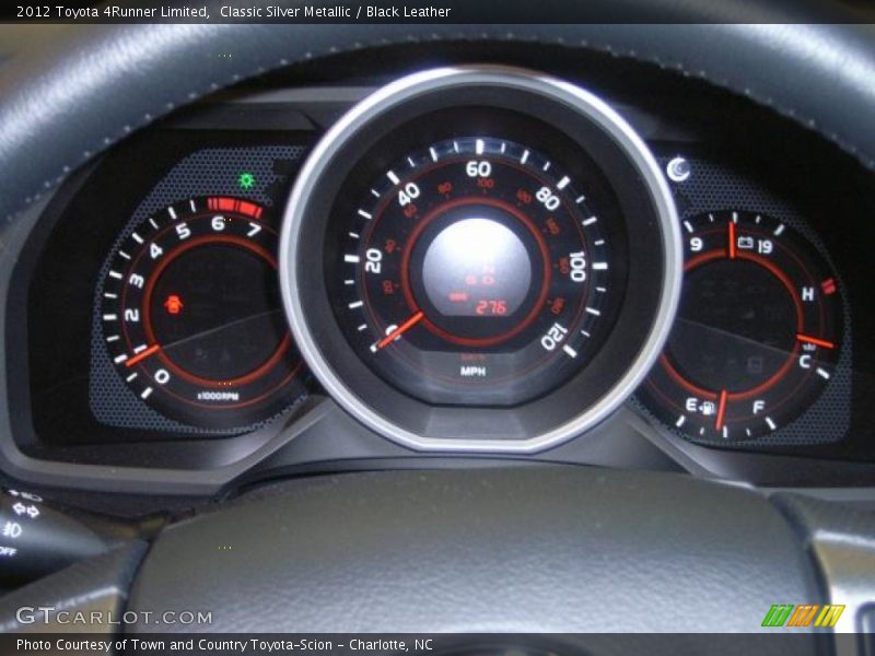 Classic Silver Metallic / Black Leather 2012 Toyota 4Runner Limited