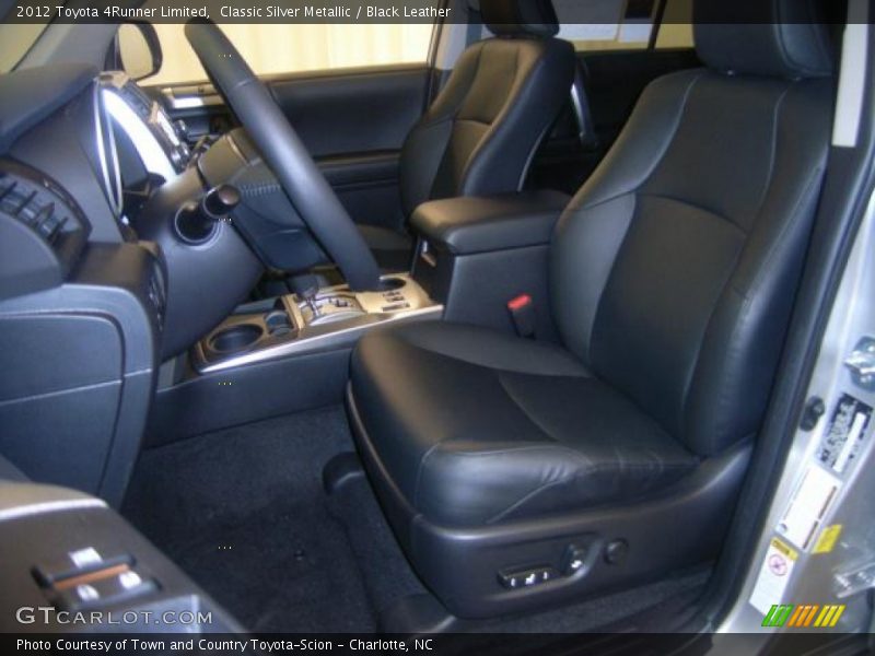 Classic Silver Metallic / Black Leather 2012 Toyota 4Runner Limited