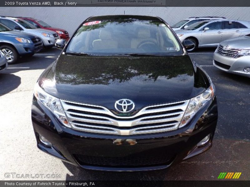 Black / Ivory 2009 Toyota Venza AWD