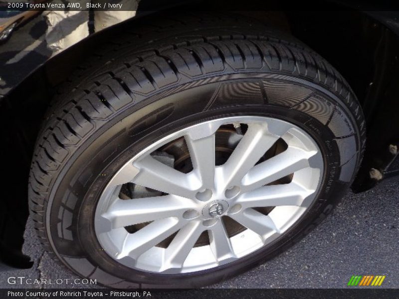 Black / Ivory 2009 Toyota Venza AWD