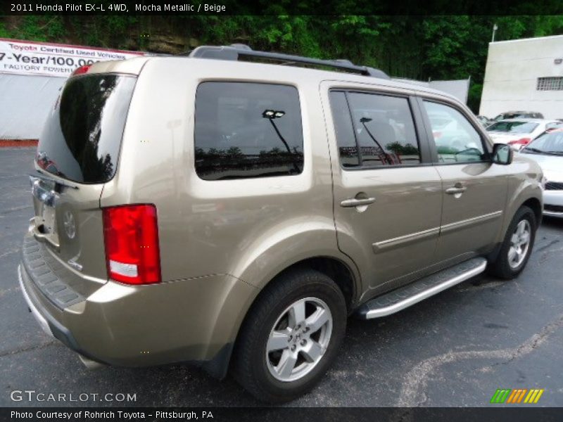 Mocha Metallic / Beige 2011 Honda Pilot EX-L 4WD