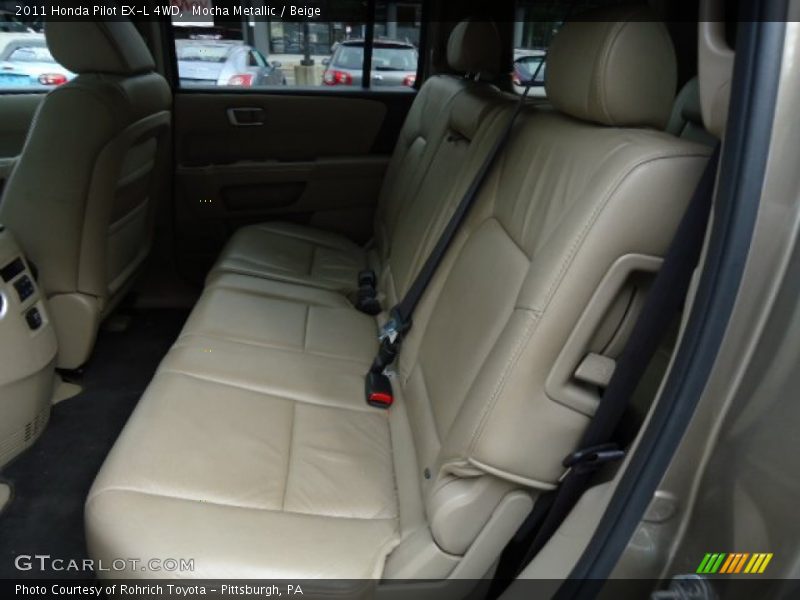 Mocha Metallic / Beige 2011 Honda Pilot EX-L 4WD
