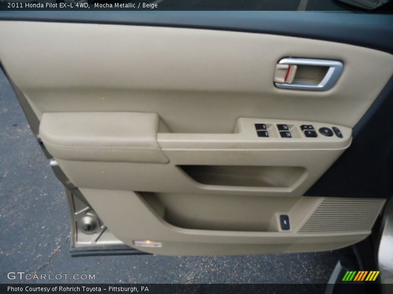 Mocha Metallic / Beige 2011 Honda Pilot EX-L 4WD