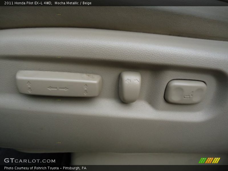 Mocha Metallic / Beige 2011 Honda Pilot EX-L 4WD