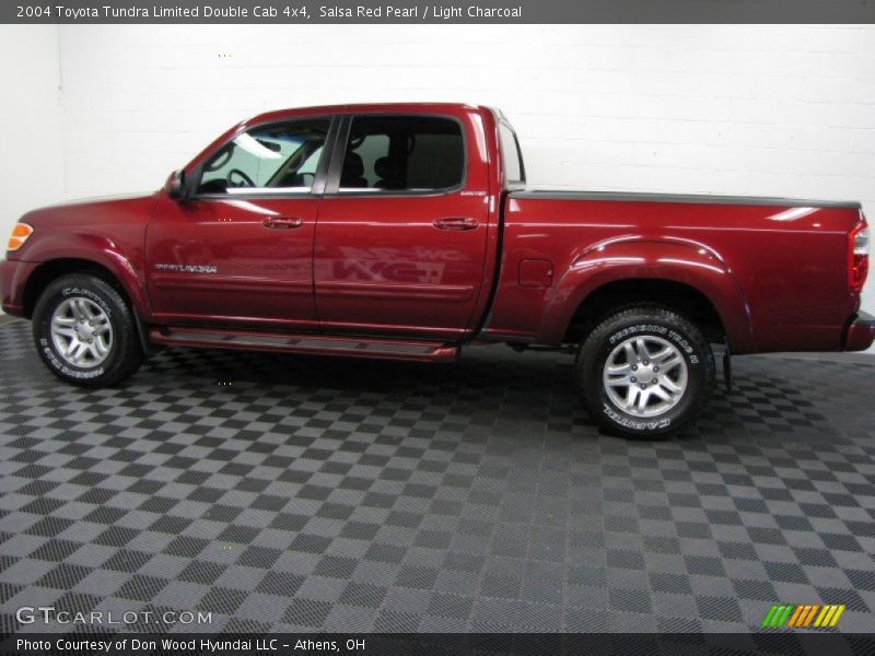 Salsa Red Pearl / Light Charcoal 2004 Toyota Tundra Limited Double Cab 4x4