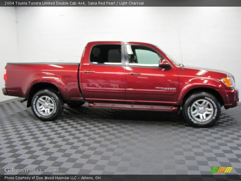 Salsa Red Pearl / Light Charcoal 2004 Toyota Tundra Limited Double Cab 4x4