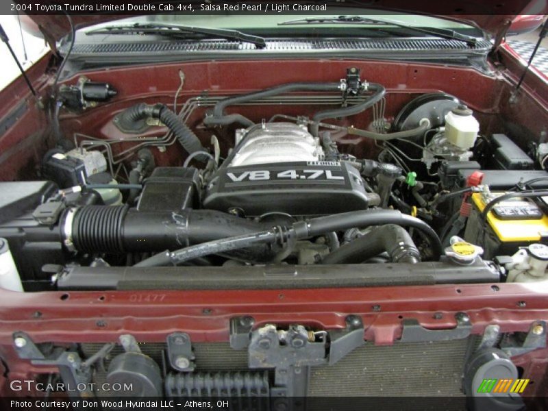 Salsa Red Pearl / Light Charcoal 2004 Toyota Tundra Limited Double Cab 4x4